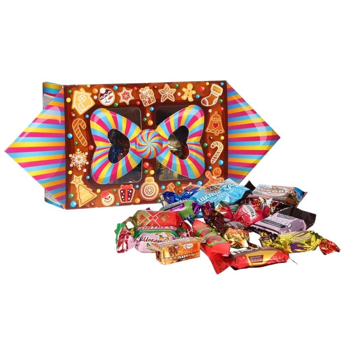 Новый год. Подарочный набор конфет Новый год. Подарочный набор конфет "От всей души!", 200 г