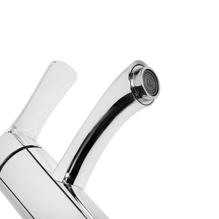 Смеситель для раковины ZEIN Z3681, картридж 25 мм, длина излива по осям 12 см, пластик, хром Смеситель для раковины ZEIN Z3681, картридж 25 мм, длина излива по осям 12 см, пластик, хром