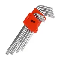 Набор ключей торцевых изогнутых TORX 9 предметов (T10-T50) АVS TXL-9