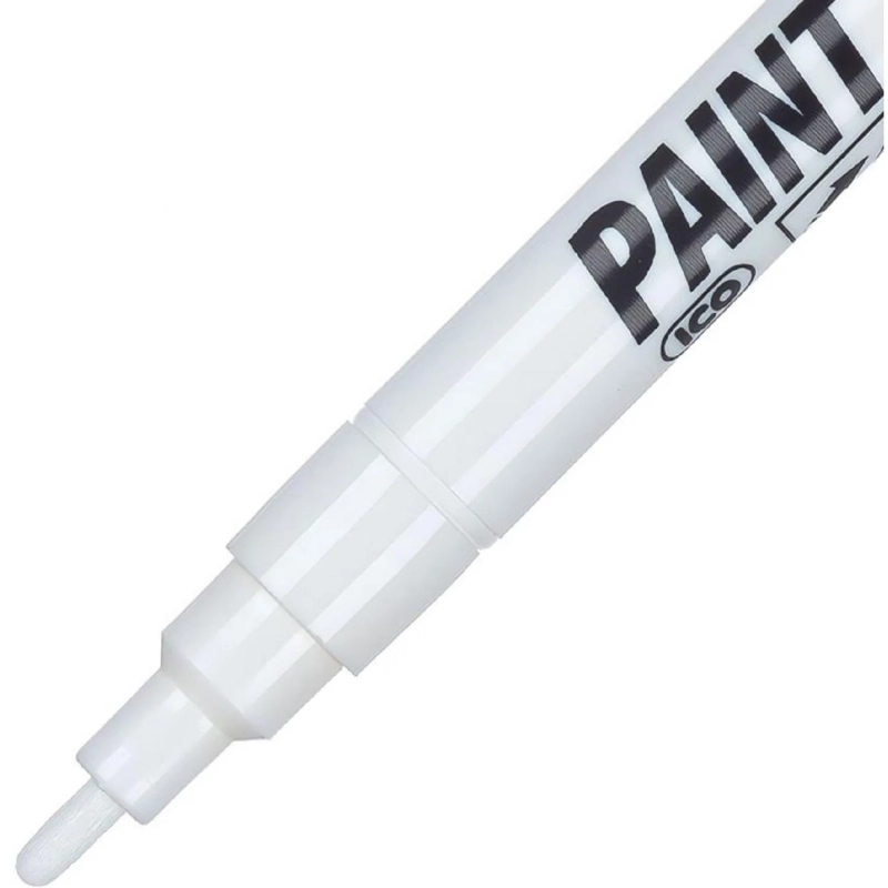 Маркер лаковый ICO M51 белый 1-1,5 мм