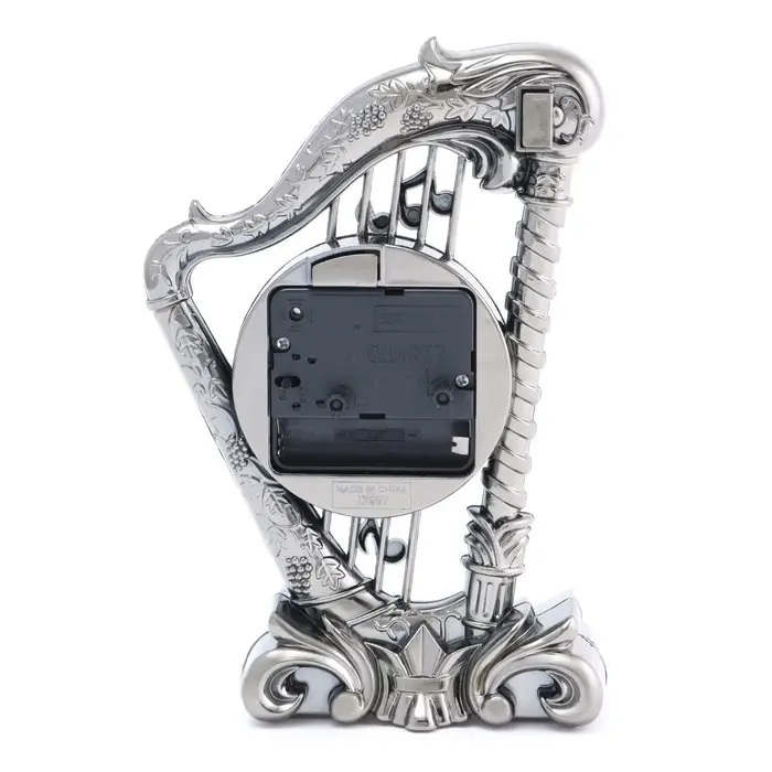 Часы - будильник настольные &laquo;Арфа&raquo;, дискретный ход, циферблат 6.5 см, 19&times;14 см, АА