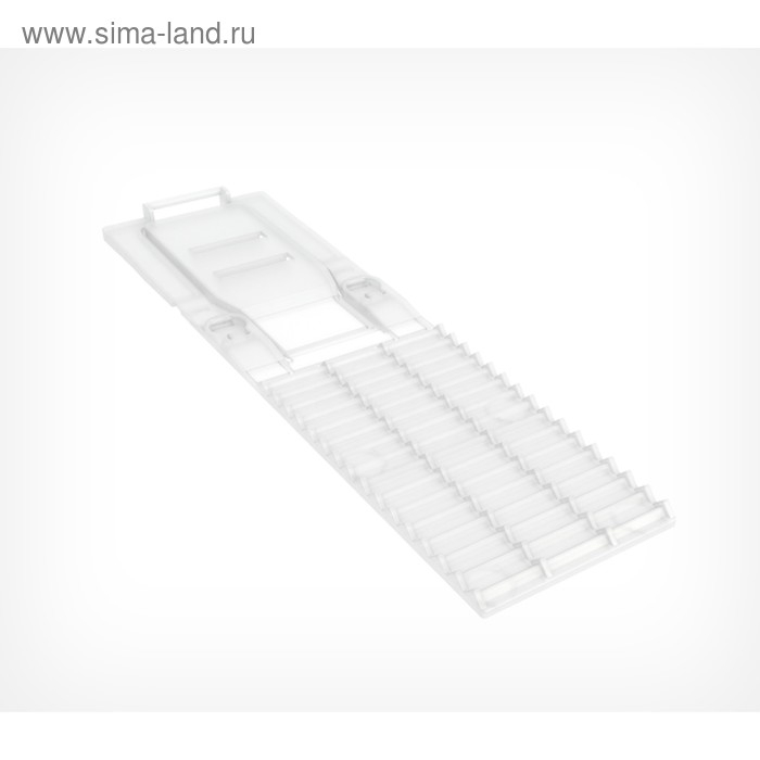 Опора задняя FLE×-BACK, 317×90×7 мм, прозрачная Опора задняя FLE×-BACK, 317×90×7 мм, прозрачная