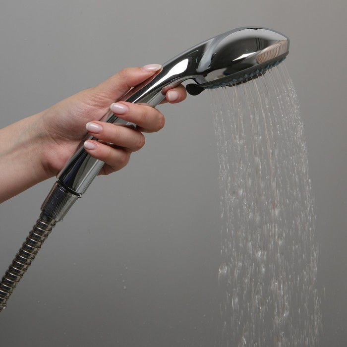 Душевая лейка Accoona А331, 3 режима, корпус пластик, цвет хром Душевая лейка Accoona А331, 3 режима, корпус пластик, цвет хром