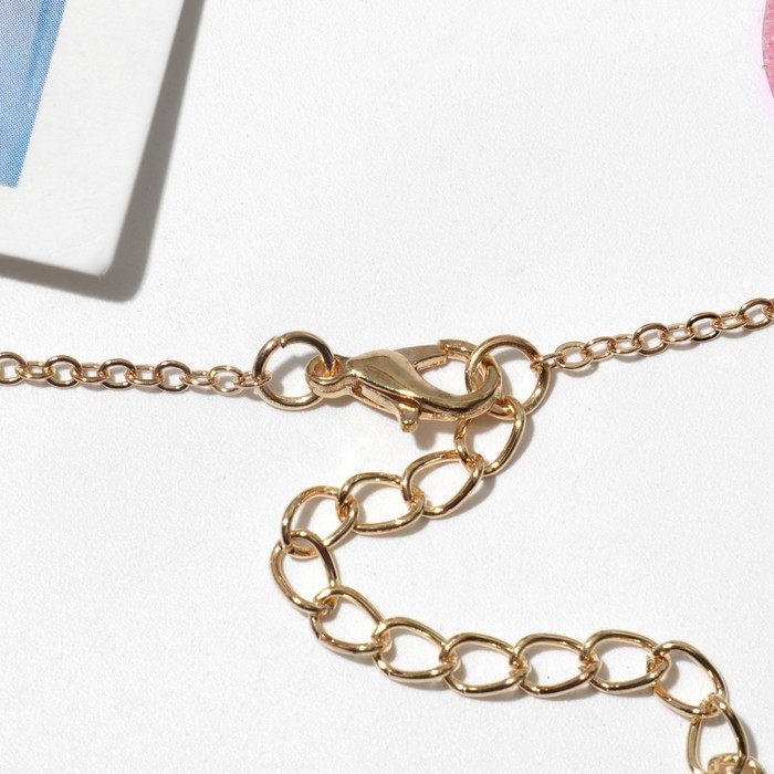 Кулон детский «Выбражулька» дракончик, цвет зелёный в золоте, 40 см Кулон детский «Выбражулька» дракончик, цвет зелёный в золоте, 40 см