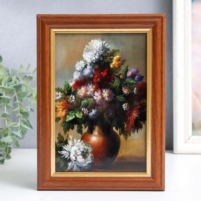 Ключница Ключница "Великолепный букет" орех 15х21 см