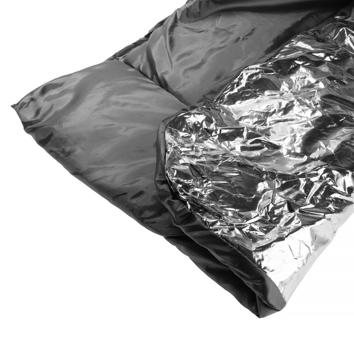 Автоодеяло для двигателя Cartage, 140 х 90 см, фольгированное, чёрное Автоодеяло для двигателя Cartage, 140 х 90 см, фольгированное, чёрное