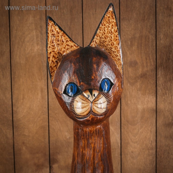 Сувенир дерево Сувенир дерево "Кошка с узором на лапках" 150х23х11 см