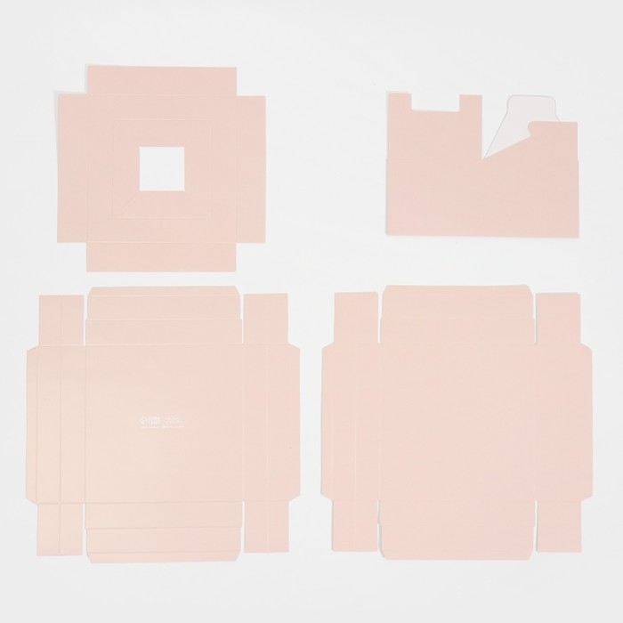 Коробка подарочная для цветов с вазой и PVC окнами складная, упаковка, «Бежевая», 16 х 23 х 16 см Коробка подарочная для цветов с вазой и PVC окнами складная, упаковка, «Бежевая», 16 х 23 х 16 см