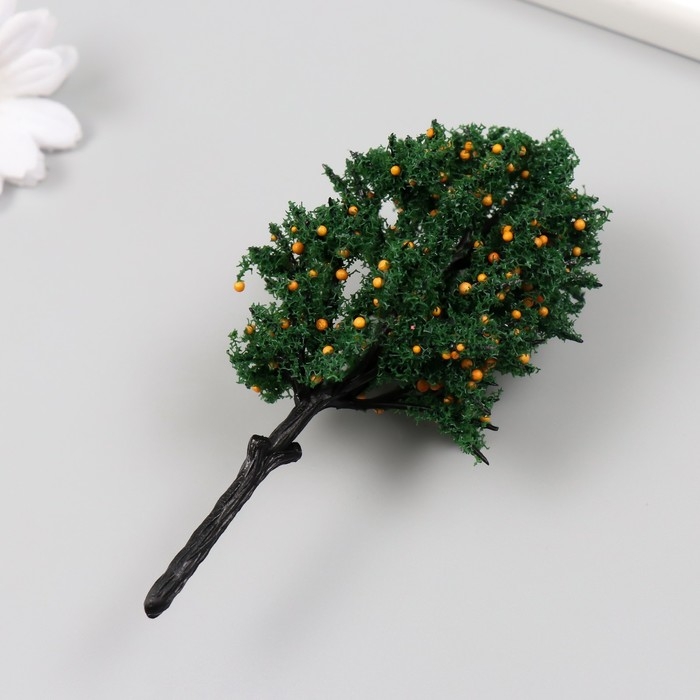 Искусственное растение для творчества пластик Искусственное растение для творчества пластик "Персиковое дерево" 12 см