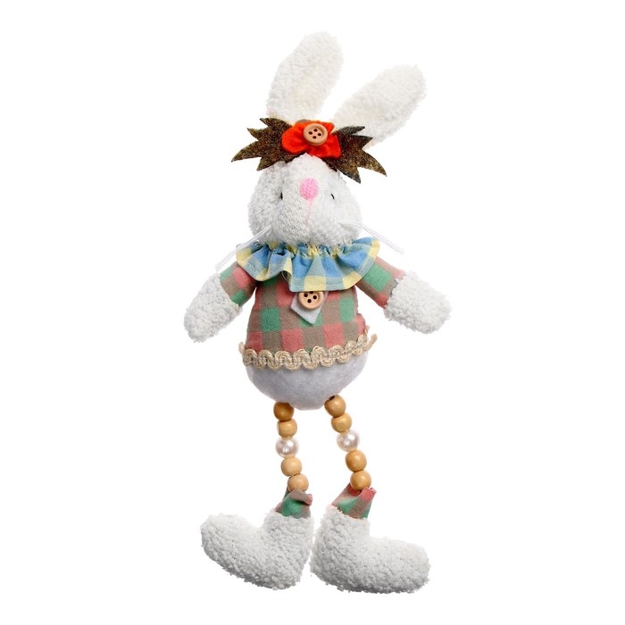 Мягкая игрушка «Зайка», 13 см, виды МИКС Мягкая игрушка «Зайка», 13 см, виды МИКС