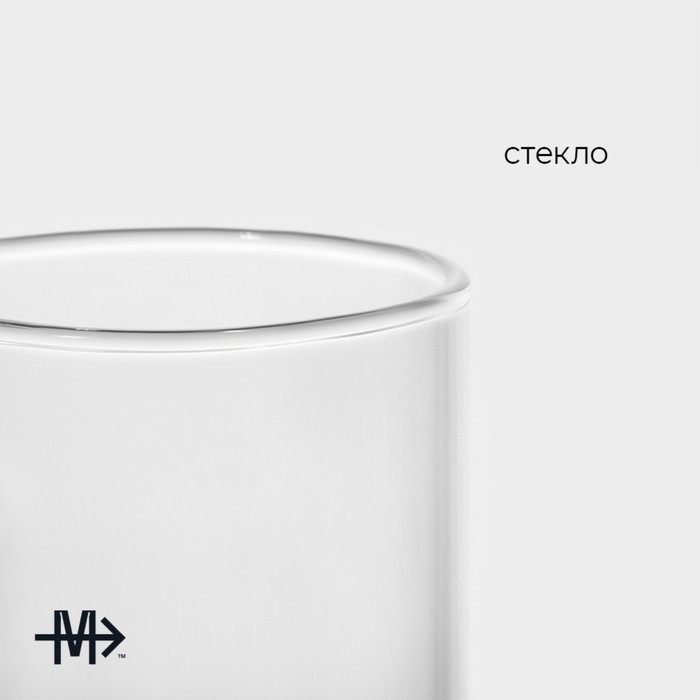 Кружка стеклянная Magistro «Горы», 330 мл Кружка стеклянная Magistro «Горы», 330 мл