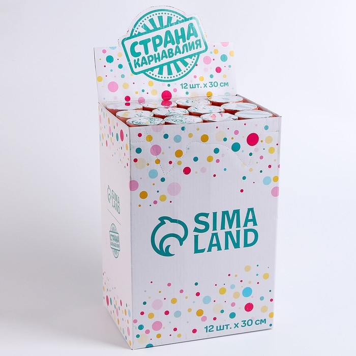 Новогодняя пневматическая хлопушка &laquo;С новым годом!&raquo;, 30 см