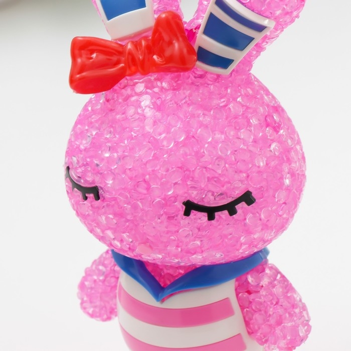 Ночник Ночник "Зайка" LED RGB от батареек 3хLR44 МИКС 6,5х6,5х15,5см RISALUX