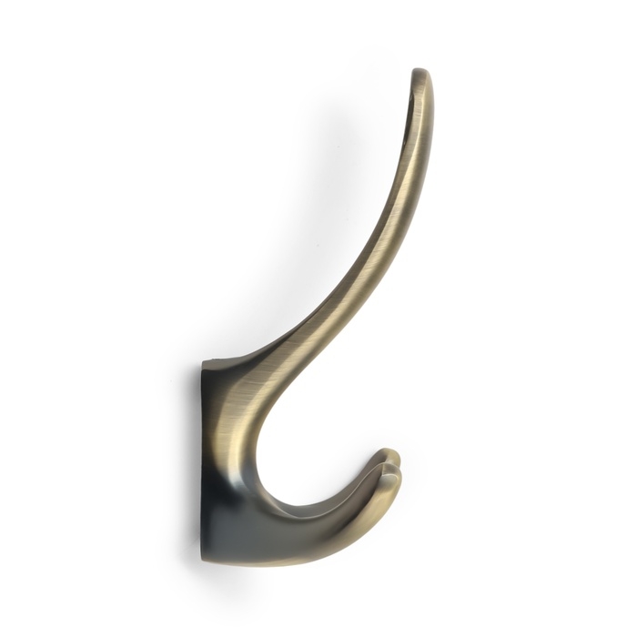 Крючок мебельный CAPPIO HOOK, трехрожковый, бронза Крючок мебельный CAPPIO HOOK, трехрожковый, бронза