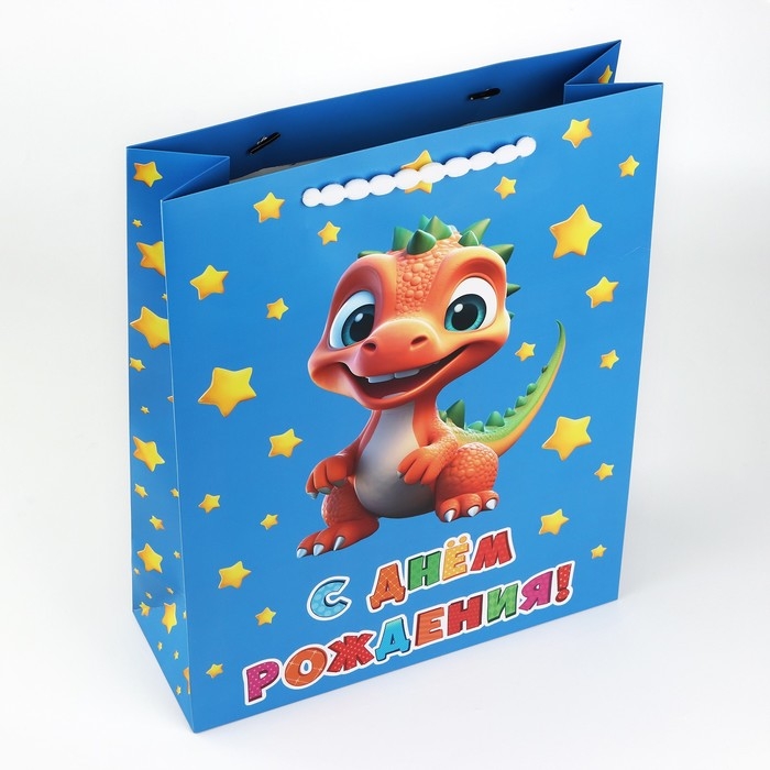 Пакет ламинированный вертикальный «Динозавр», L 31 х 40 х 11.5 см Пакет ламинированный вертикальный «Динозавр», L 31 х 40 х 11.5 см