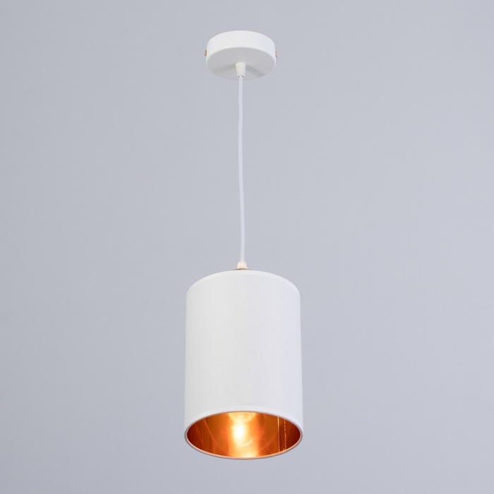 Люстра Люстра "Оазис" 1х60Вт Е27 Белый, золото 15х15х30(100)см