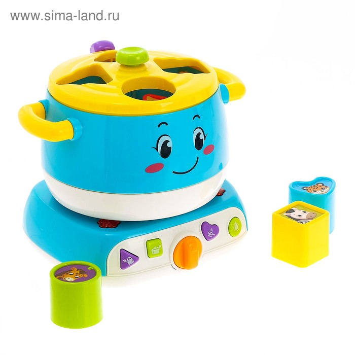 Развивающая игрушка «Музыкальный сортер», свет, звук, МИКС