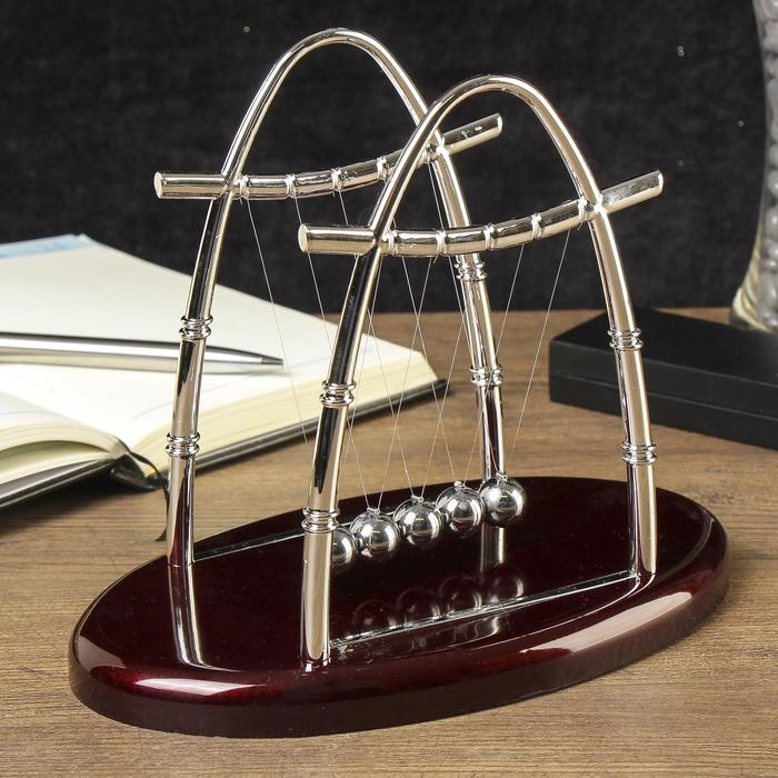 Маятник Маятник "Шары техно" овал 18,5 x 22,5 x 14 см