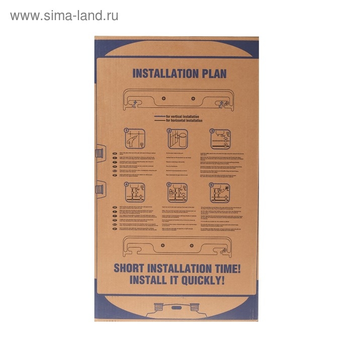 Водонагреватель EDISSON ER 80 V, накопительный, круглый, эмаль, 80 л, 1500 Вт