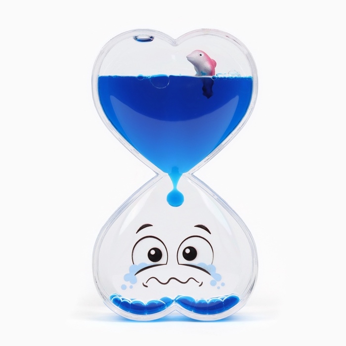 Гелевые часы, антистресс, 13 х 7.7 х 2.2 см, синие Гелевые часы, антистресс, 13 х 7.7 х 2.2 см, синие