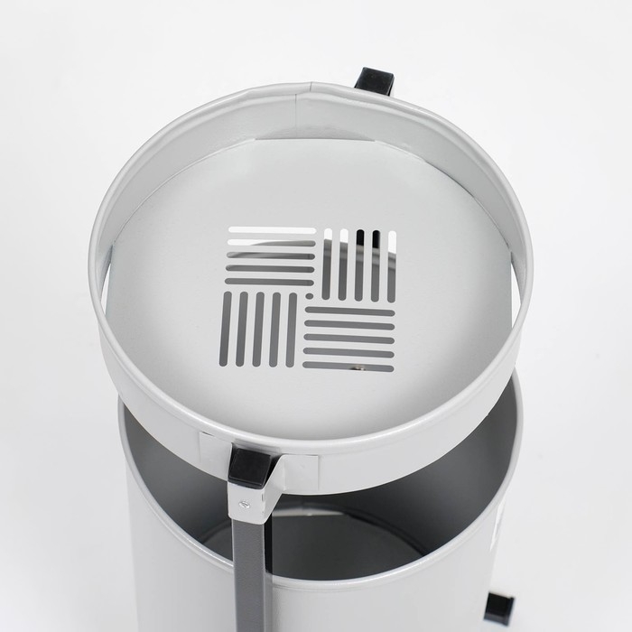 Урна уличная «Меркурий» 21 л, 32 х 70 х 28,5 см, серая, бак 0,6 мм Урна уличная «Меркурий» 21 л, 32 х 70 х 28,5 см, серая, бак 0,6 мм