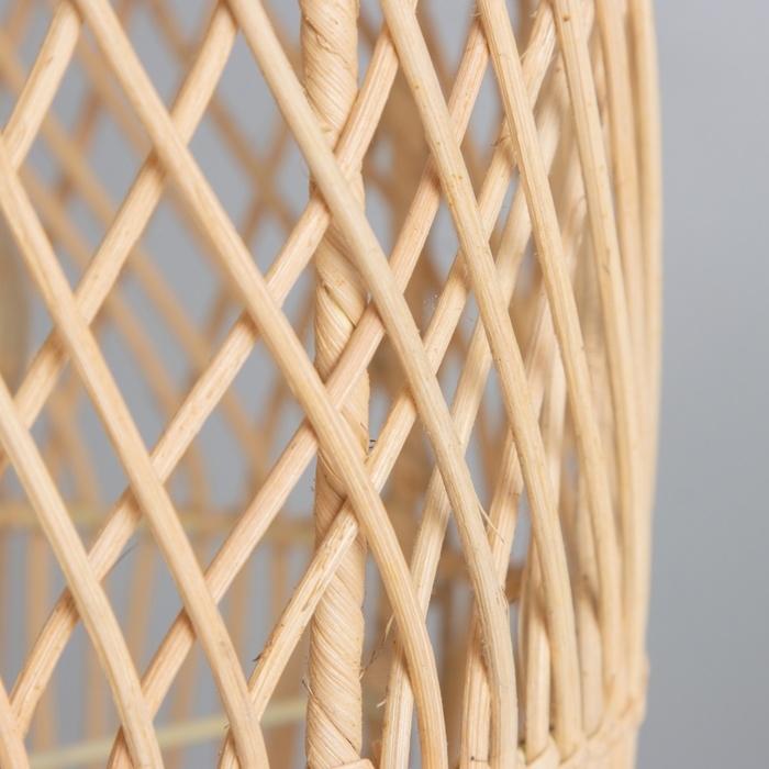 Светильник настольный из ротанга Светильник настольный из ротанга "Ютари" 1х120Вт, Е27, 20х20х55 см