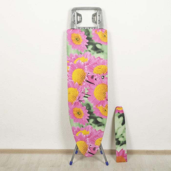 Доска гладильная Nika «Белль Классик 2», 122×34 см, два положения высоты 70, 80 см, европодставка, микс