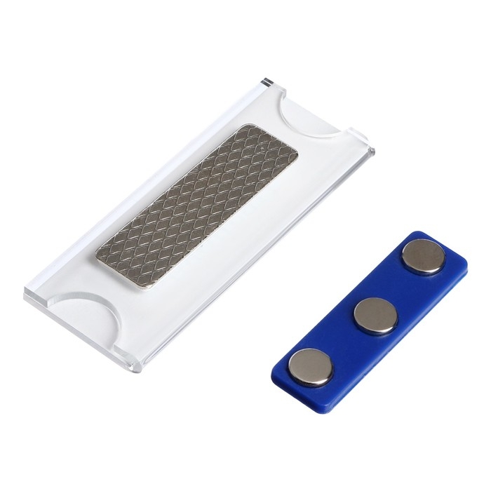 Бейдж горизонтальный, внешний 72 х 27 мм, внутренний 70 х 25мм, на магните Бейдж горизонтальный, внешний 72 х 27 мм, внутренний 70 х 25мм, на магните