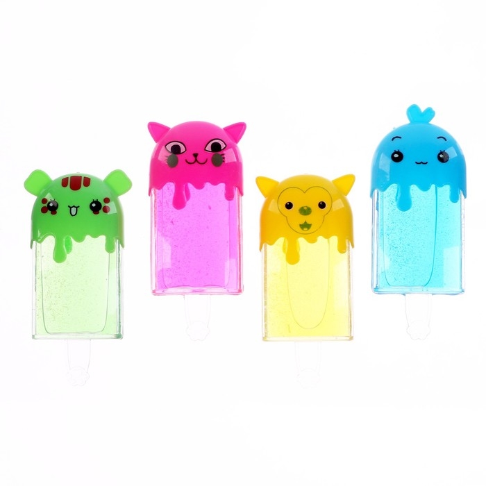 Лизун «Эскимо», цвета МИКС Лизун «Эскимо», цвета МИКС