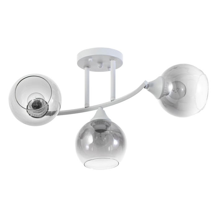 Люстра Люстра "Флоренция" 3х60Вт Е27 Белый 49х20х28см