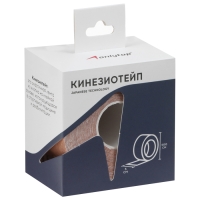 Кинезио-тейп ONLYTOP, 5 см х 5 м, цвет телесный