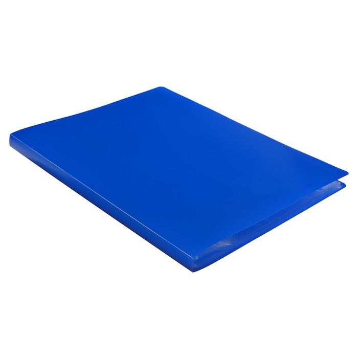 Папка на 2 кольцах А4, Calligrata, 18 мм, 500 мкм, синяя Папка на 2 кольцах А4, Calligrata, 18 мм, 500 мкм, синяя