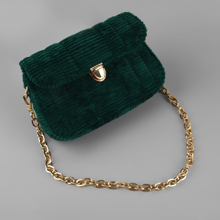 Канва-основа для вышивания сумки, пластиковая, 33,5 × 35,5 см, 2 × 2 мм, цвет белый