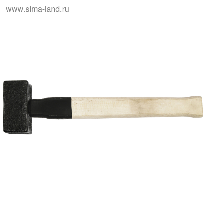 Кувалда литая ЛОМ, 3 кг, деревянная рукоятка Кувалда литая ЛОМ, 3 кг, деревянная рукоятка