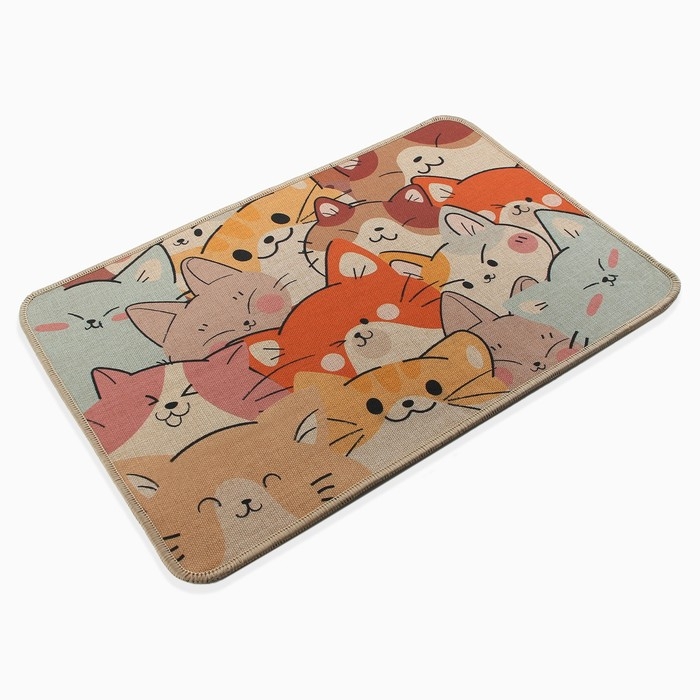 Коврик придверный «Котята», 40 х 60 см Коврик придверный «Котята», 40 х 60 см