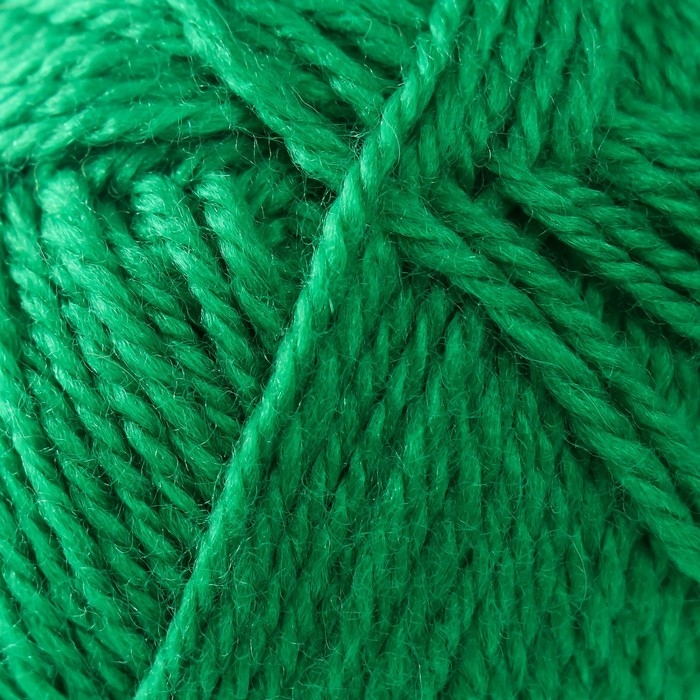 Пряжа Пряжа "Бамбино" 35% шерсть меринос, 65% акрил 150м/50гр (044 трава)