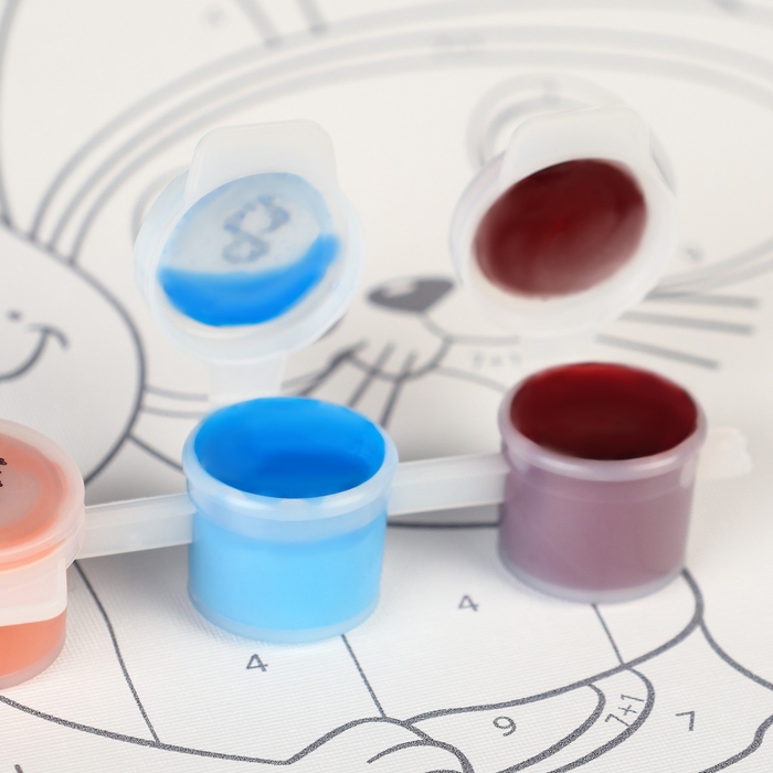 Картина по номерам для детей, 20х30 см, Котенок Гав Картина по номерам для детей, 20х30 см, Котенок Гав