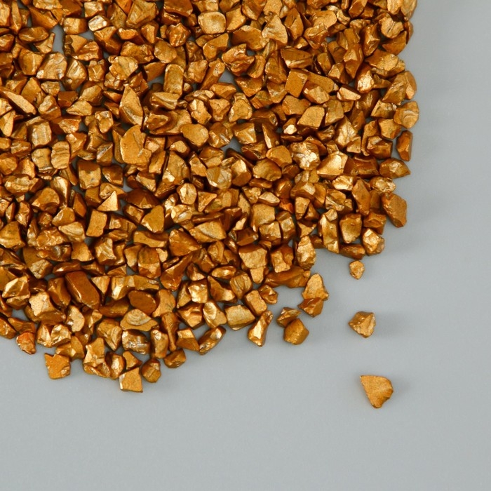 Декор стекло Декор стекло "Слюда золото" 20 гр