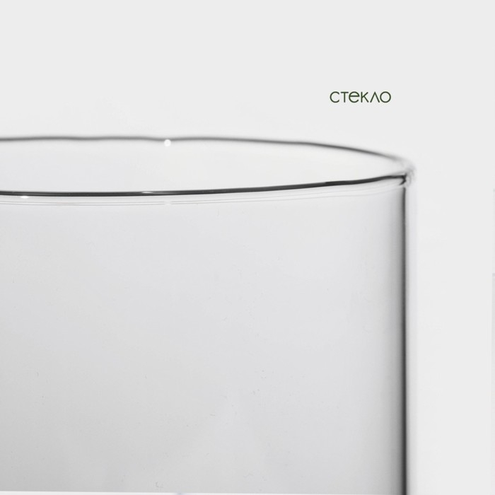 Банка стеклянная для сыпучих продуктов с бамбуковой крышкой BellaTenero «Эко», 700 мл, 8,5×15,5 см