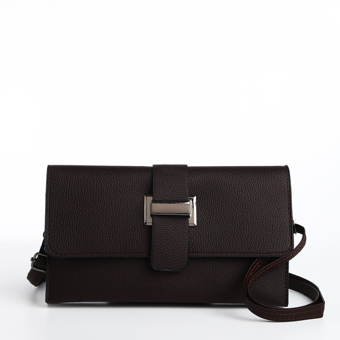 Сумка женская на магните, цвет коричневый Сумка женская на магните, цвет коричневый