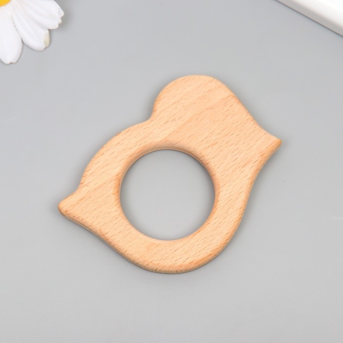 Декор для творчества дерево Декор для творчества дерево "Птица" 7,5х5,4 см