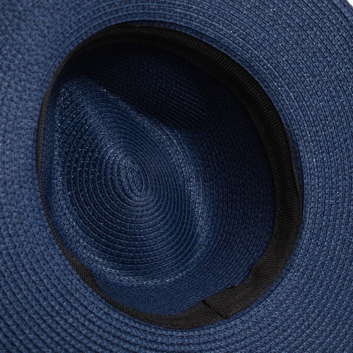 Шляпа женская MINAKU цвет синий, р-р 56-58 Шляпа женская MINAKU цвет синий, р-р 56-58