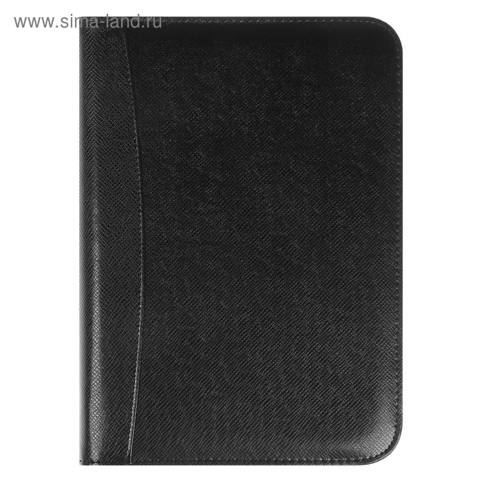 Органайзер на кольцах А5, 100 листов в линейку, с калькулятором, на молнии, чёрный Органайзер на кольцах А5, 100 листов в линейку, с калькулятором, на молнии, чёрный