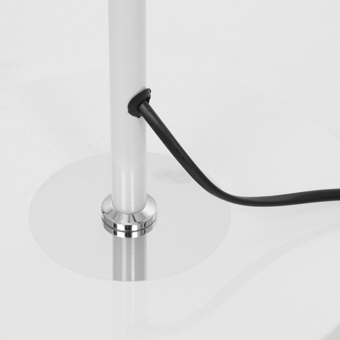 Торшер "Спот" E27 40Вт белый 22х22х173 см