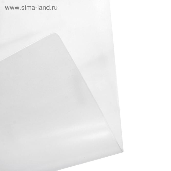 Накладка на стол офисная 38 х 59 см, Calligrata, прозрачная, матовая