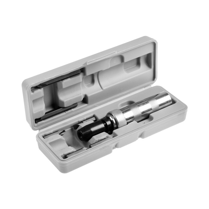 Отвертка ударно-поворотная ТУНДРА 1/2 Отвертка ударно-поворотная ТУНДРА 1/2", с битами 6 шт., металлическая рукоятка, кейс