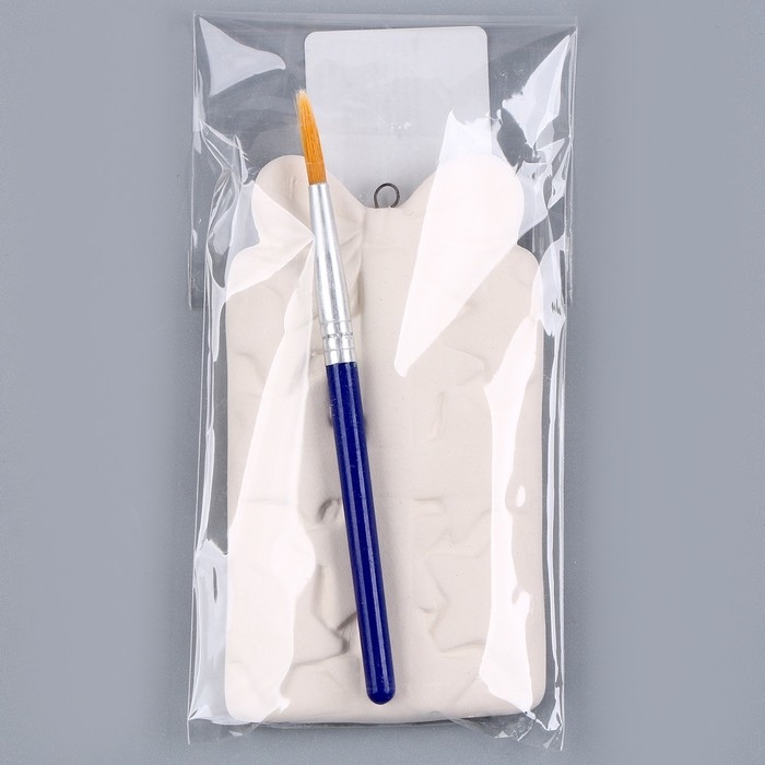 Новый год! Ёлочное украшение под раскраску «Подарок с бантиком», с подвесом Новый год! Ёлочное украшение под раскраску «Подарок с бантиком», с подвесом