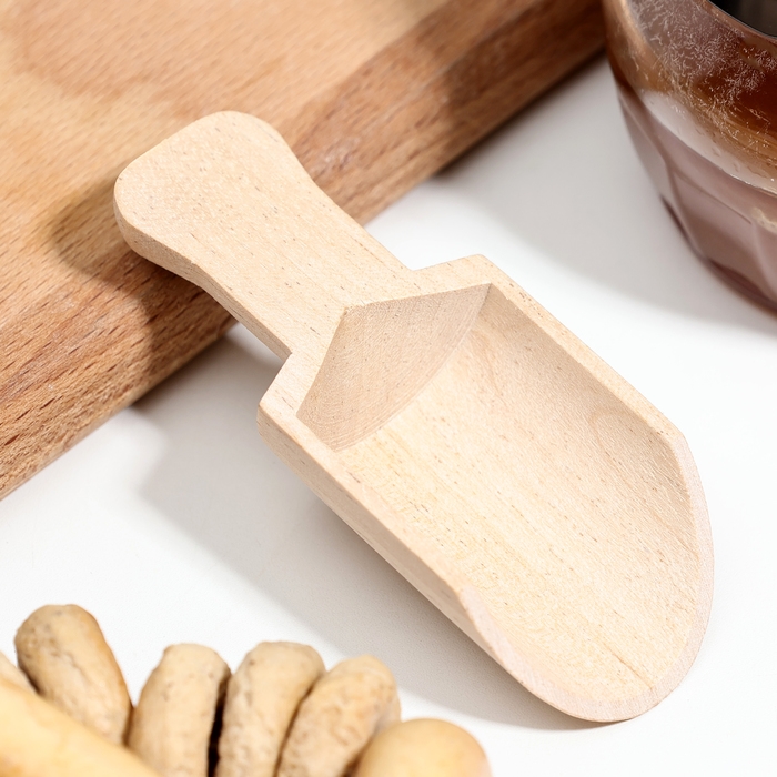 Совочек для специй, средний, 8х3,5х2,1 см Совочек для специй, средний, 8х3,5х2,1 см