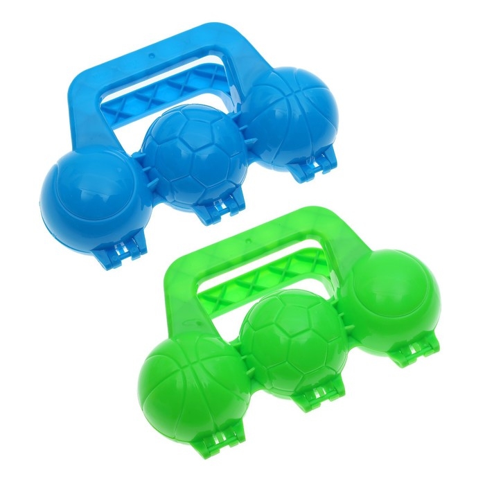 Снежколеп-песколеп «Мячики», цвета МИКС Снежколеп-песколеп «Мячики», цвета МИКС