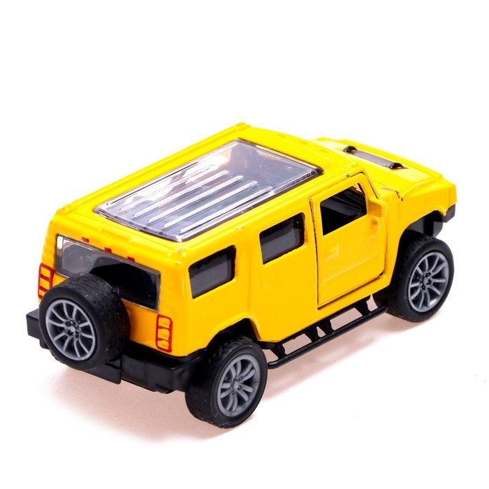 Машина металлическая «Крузер», 1:48, инерция, открываются двери, цвет жёлтый Машина металлическая «Крузер», 1:48, инерция, открываются двери, цвет жёлтый